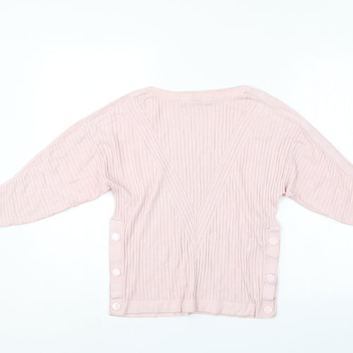 M&S Womens Pink   Pullover Jumper Size S