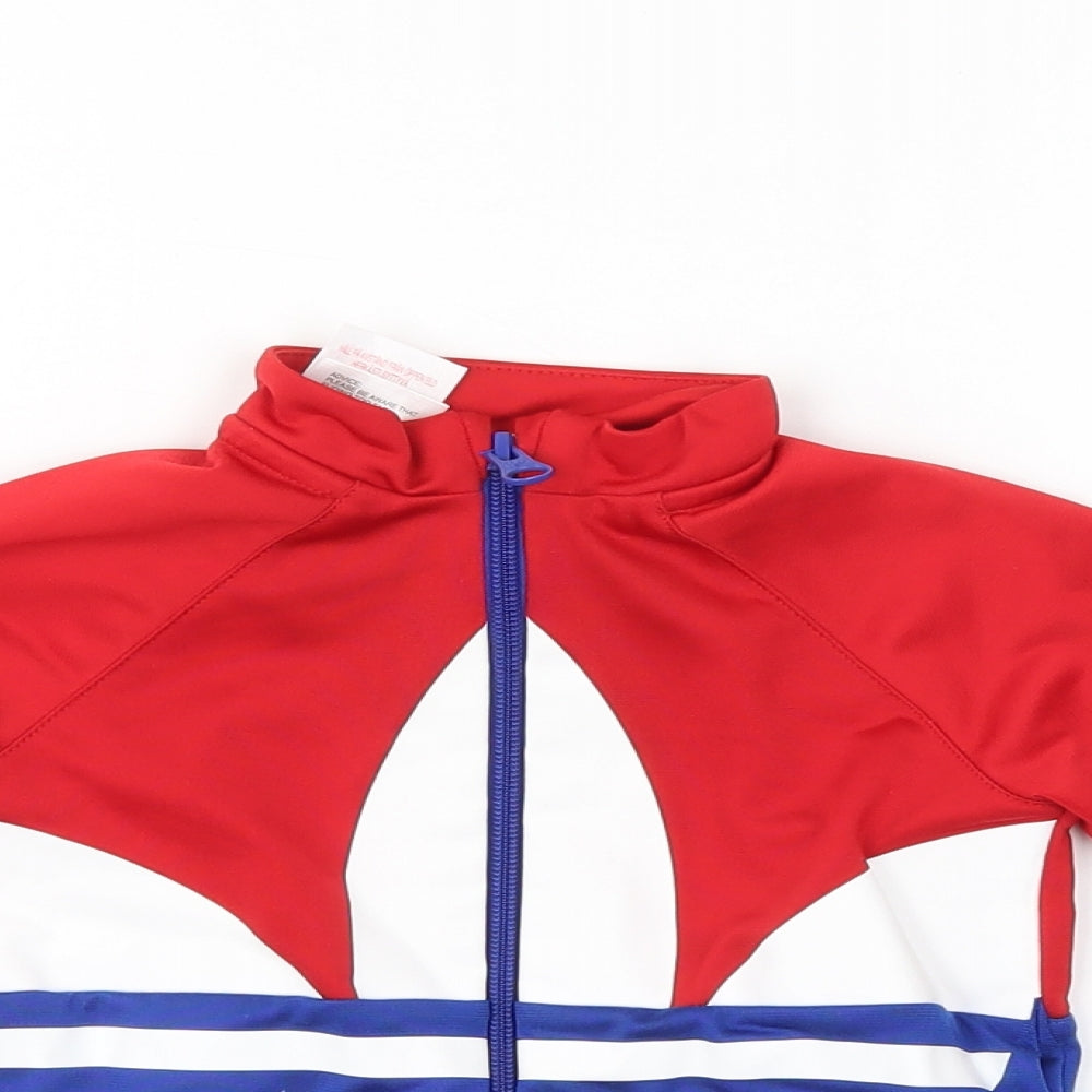 adidas Boys Multicoloured   Jacket  Size 12-18 Months