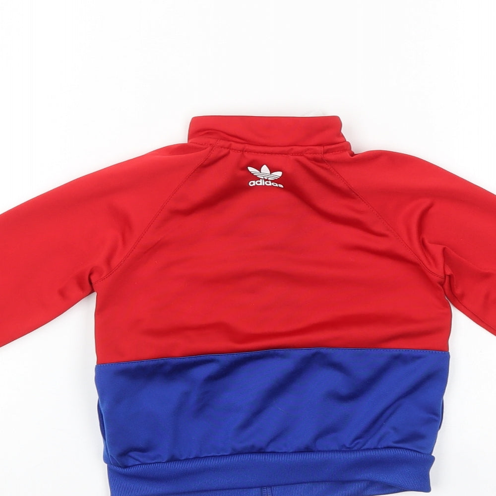 adidas Boys Multicoloured   Jacket  Size 12-18 Months