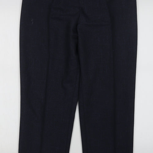 Marks and Spencer Womens Blue   Trousers  Size 14 L28 in