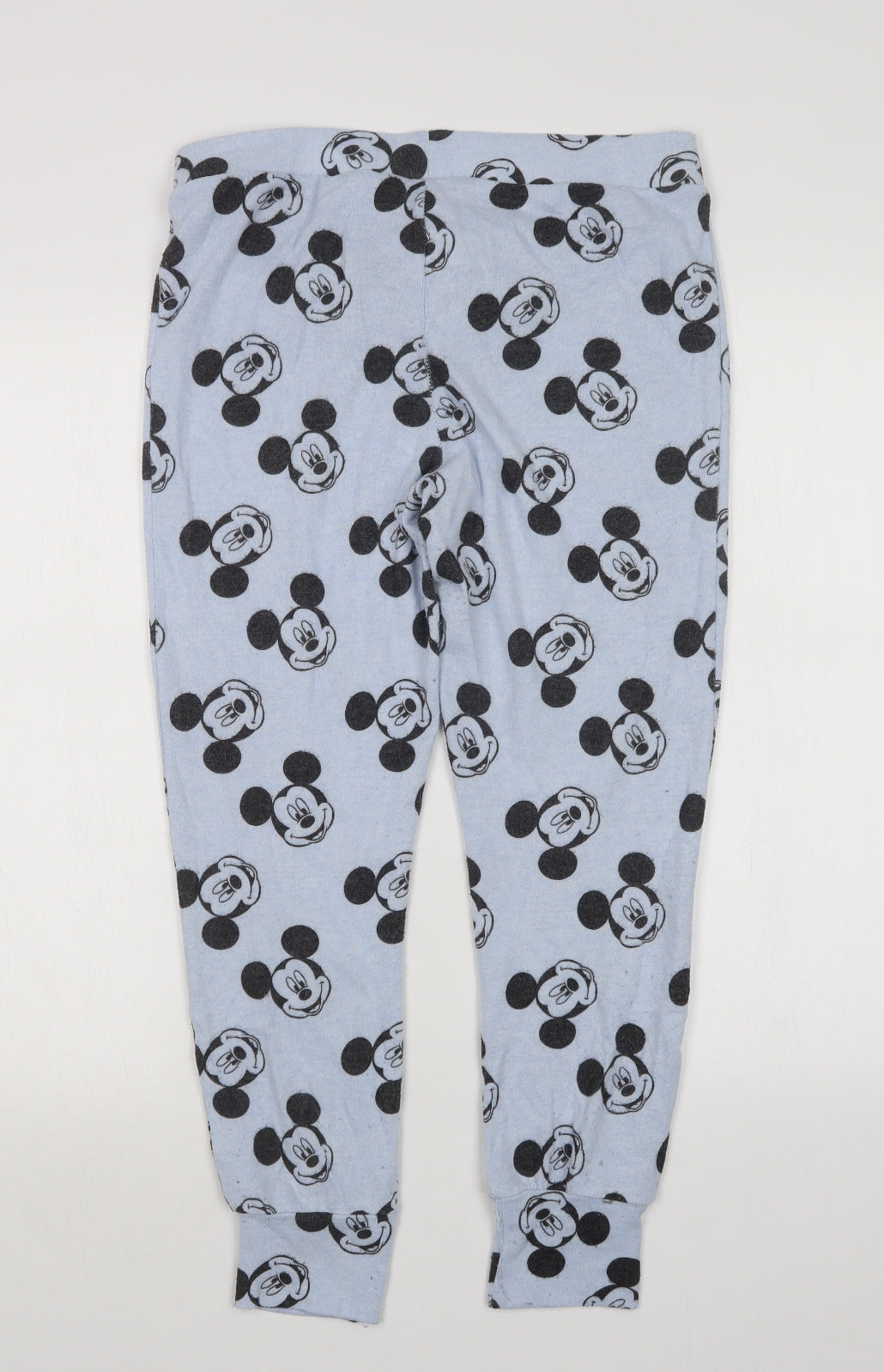 Love to Lounge Womens Blue Geometric  Capri Pyjama Set Size 12  - Mickey Mouse