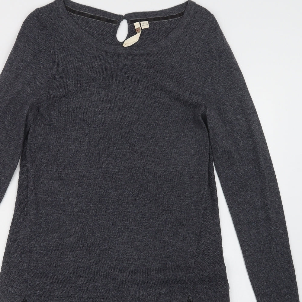 White Stuff Womens Grey   Jumper Dress  Size 10