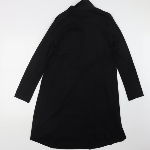 White Label Womens Black   T-Shirt Dress  Size 10