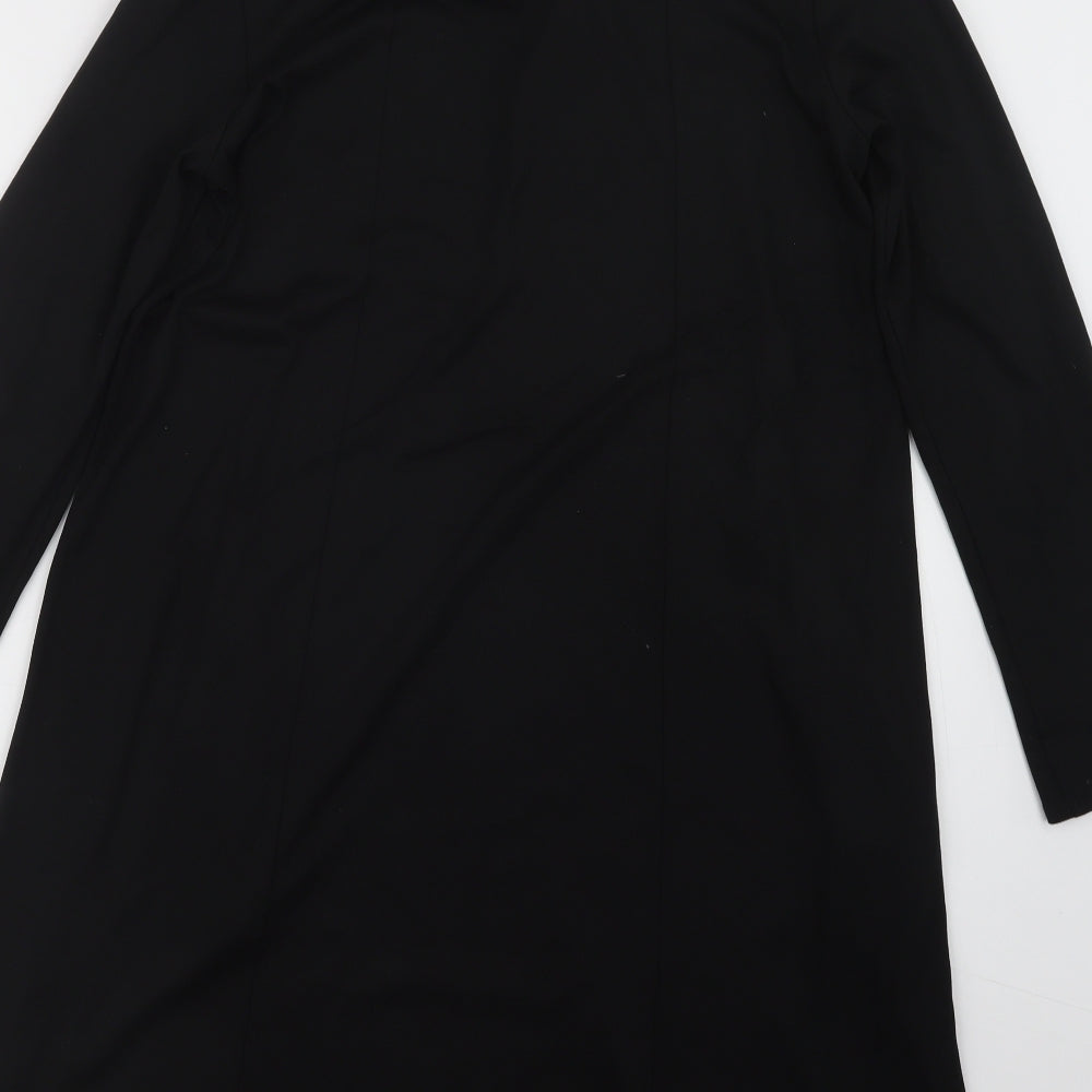 White Label Womens Black   T-Shirt Dress  Size 10