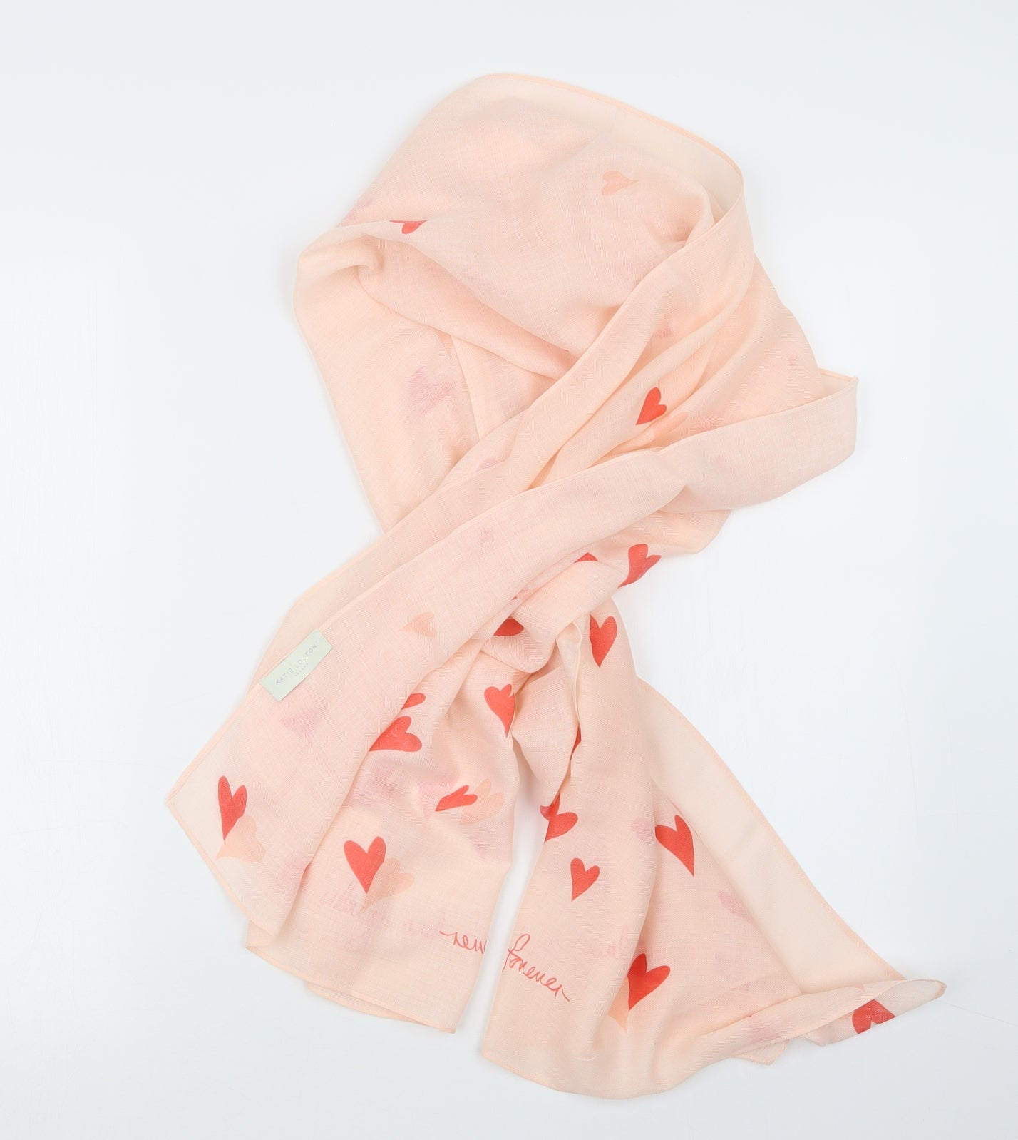 Katie Loxton Womens Pink Geometric   Scarf