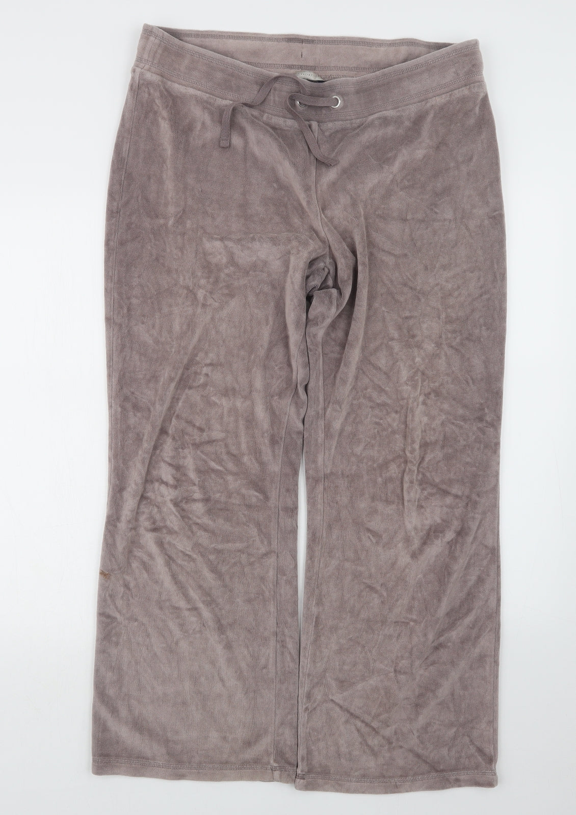 Marks and Spencer Womens Purple Geometric  Capri Lounge Pants Size 16