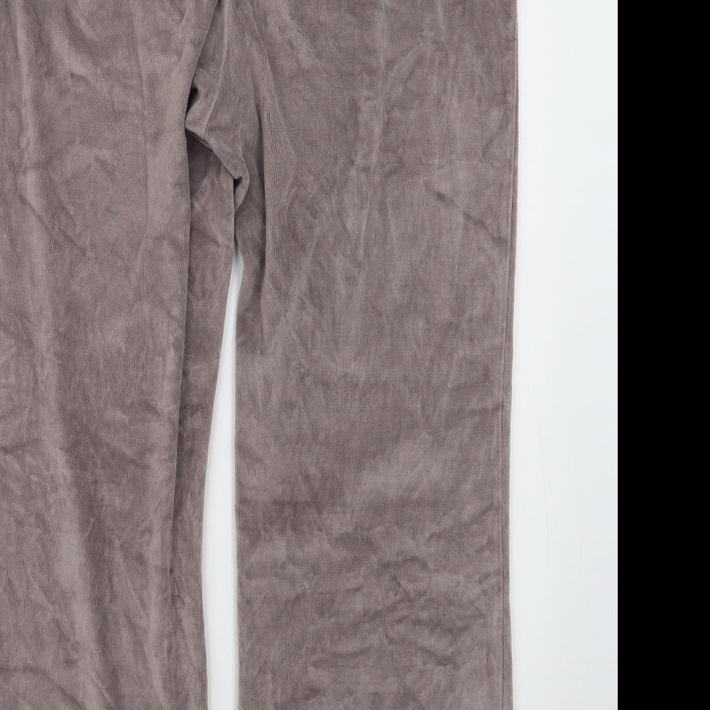 Marks and Spencer Womens Purple Geometric  Capri Lounge Pants Size 16