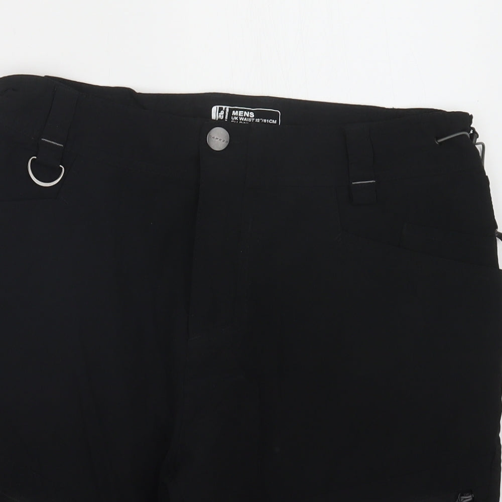 Dare 2B Mens Black   Cargo Shorts Size 30 in
