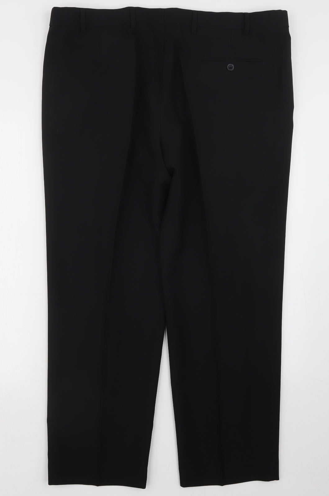 Marks and Spencer Mens Black   Trousers  Size 40 in L28 in