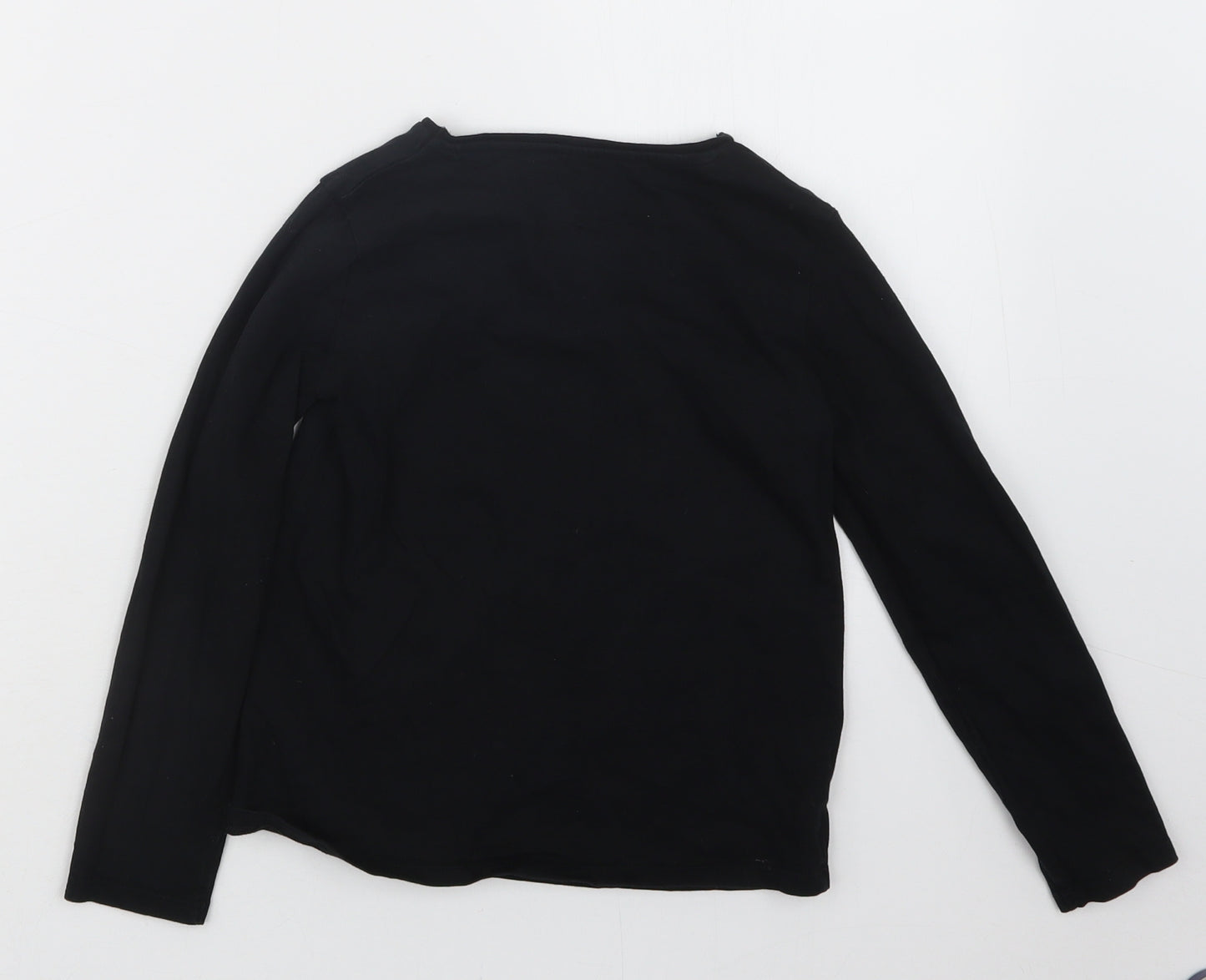 F&F Boys Black   Basic T-Shirt Size 7-8 Years  - Halloween
