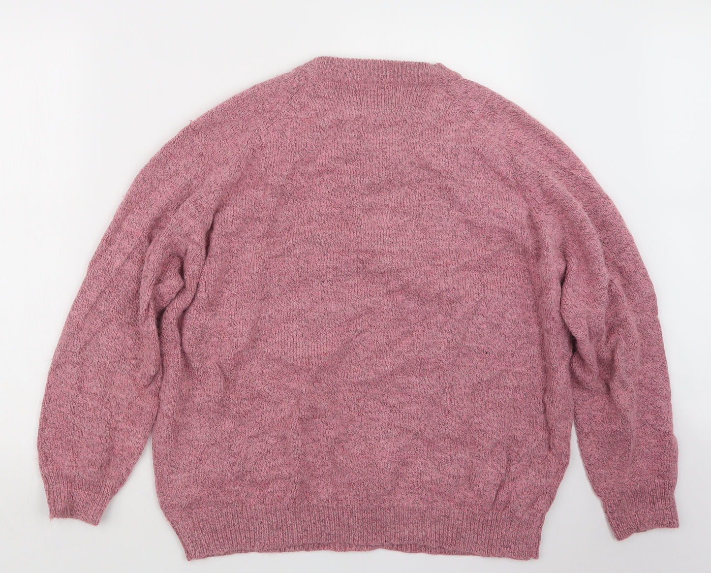 Damart Womens Pink  Knit Pullover Jumper Size 22