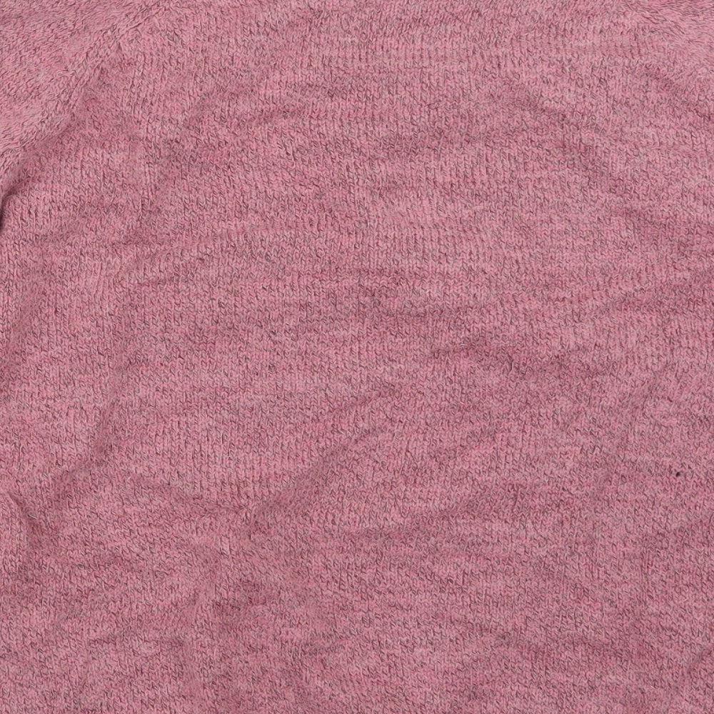 Damart Womens Pink  Knit Pullover Jumper Size 22