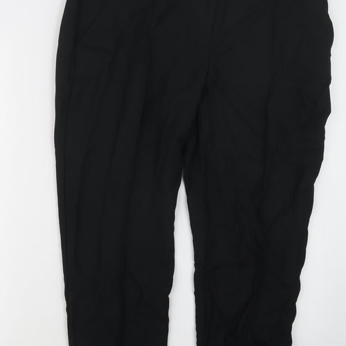 Dorothy Perkins Womens Black   Trousers  Size 16 L24.5 in