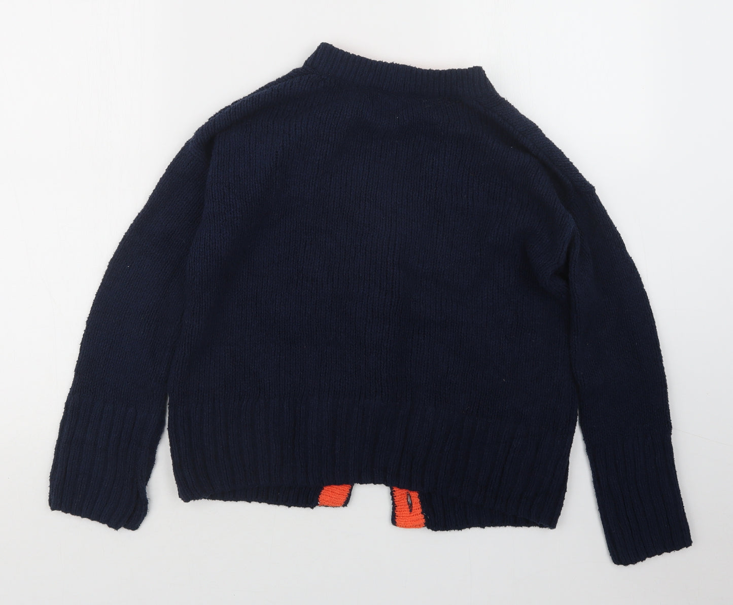 Marks and Spencer Womens Blue  Knit Cardigan Jumper Size XS