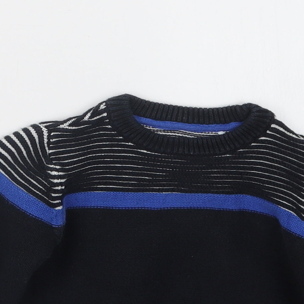 Mini Club Baby Blue  Knit Pullover Jumper Size 18-24 Months