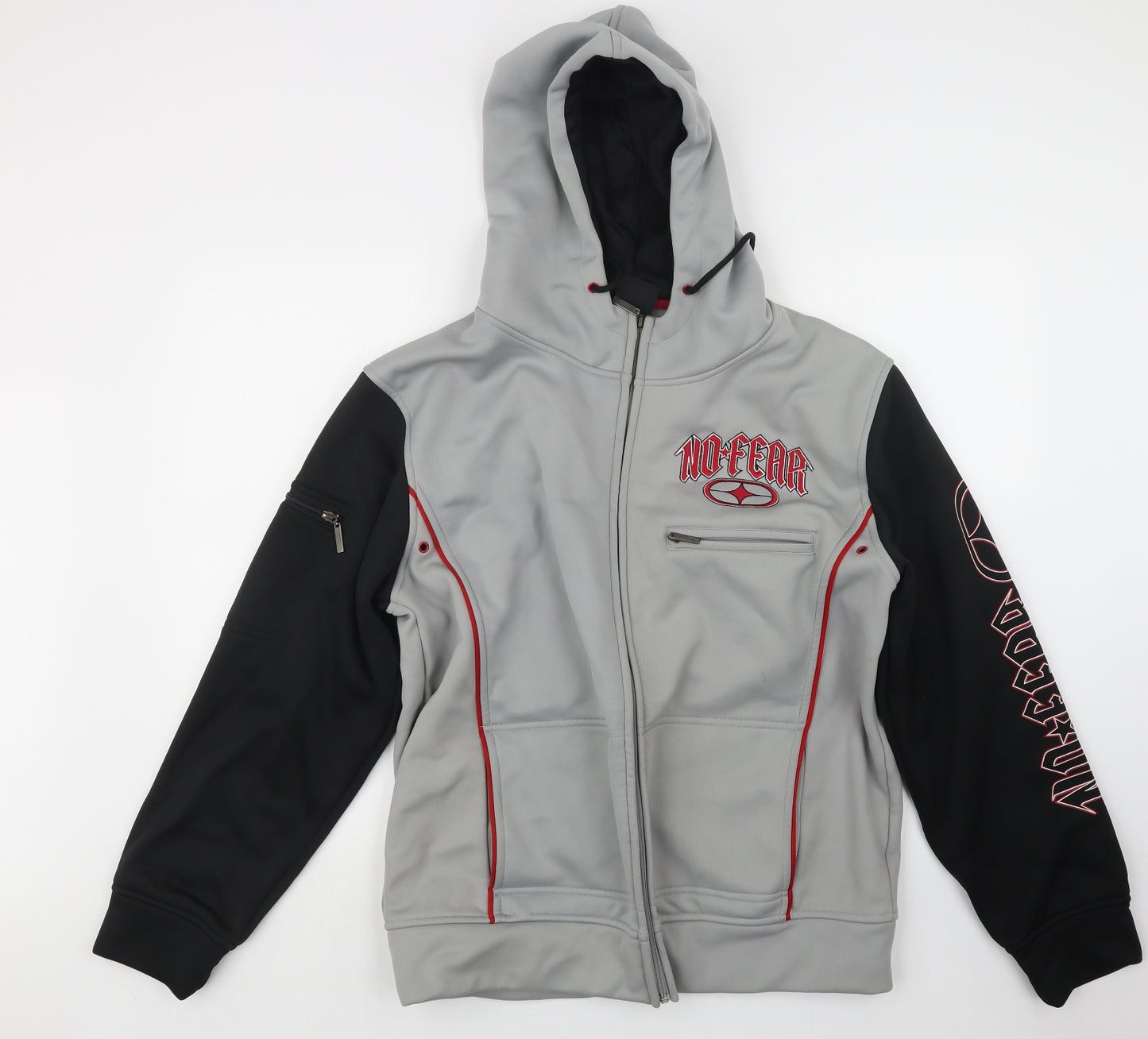 No Fear Mens Black   Jacket  Size XL