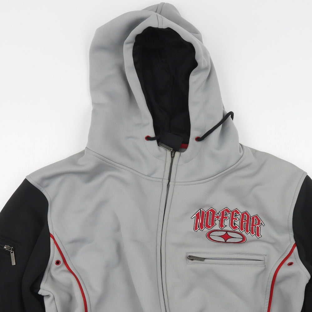 No Fear Mens Black   Jacket  Size XL