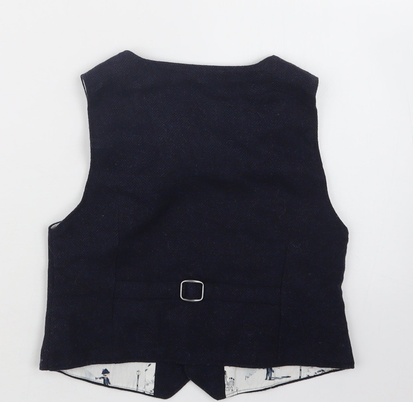Autograph Boys Blue   Jacket Waistcoat Size 6-7 Years