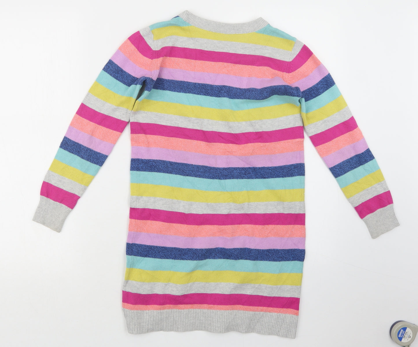 Gap Girls Grey  Knit Pullover Jumper Size 10-11 Years  - Long