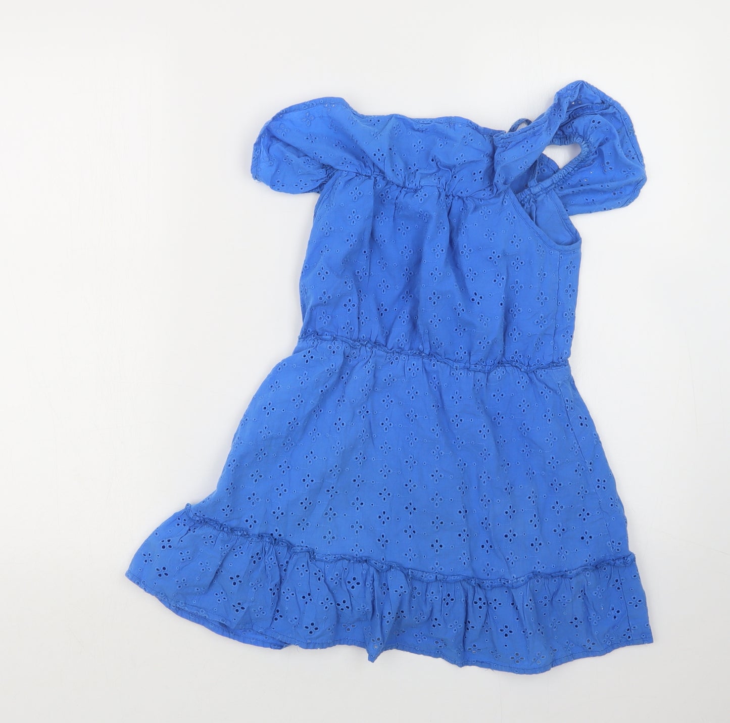 Matalan Girls Blue   T-Shirt Dress  Size 8 Years