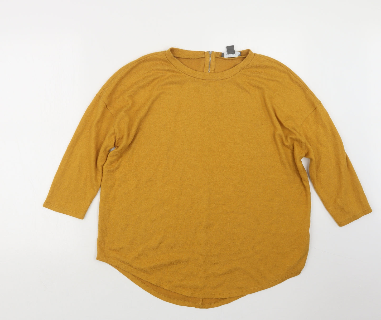 Primark Womens Yellow   Pullover Jumper Size 12