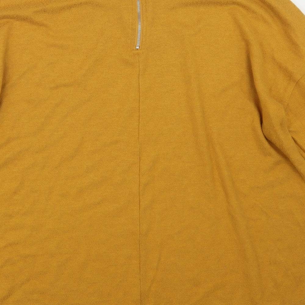Primark Womens Yellow   Pullover Jumper Size 12