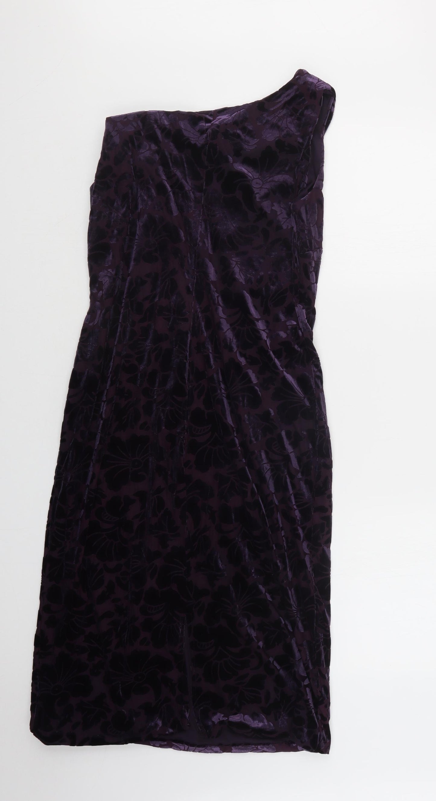 Bonmarché Womens Purple   T-Shirt Dress  Size 14