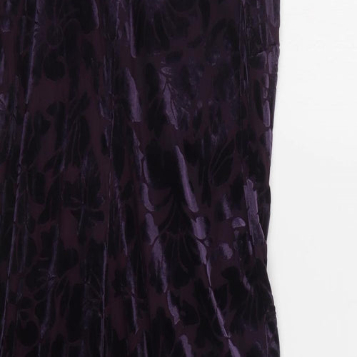 Bonmarché Womens Purple   T-Shirt Dress  Size 14