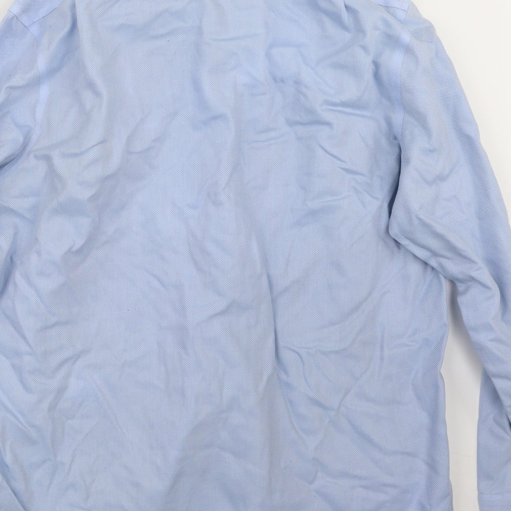 Charles Tyrwhitt Mens Blue    Dress Shirt Size 16.5