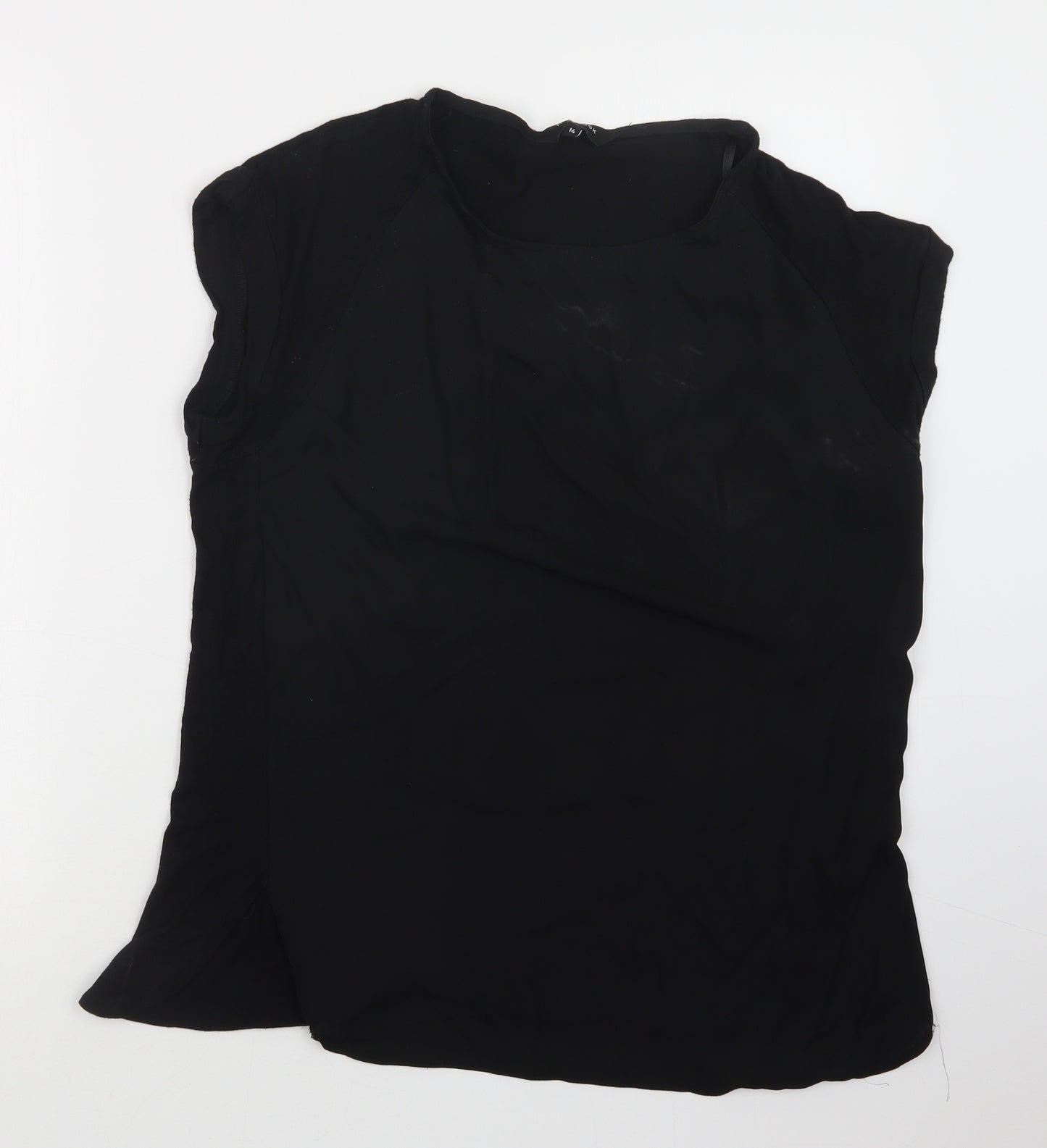 New Look Womens Black   Basic T-Shirt Size 14