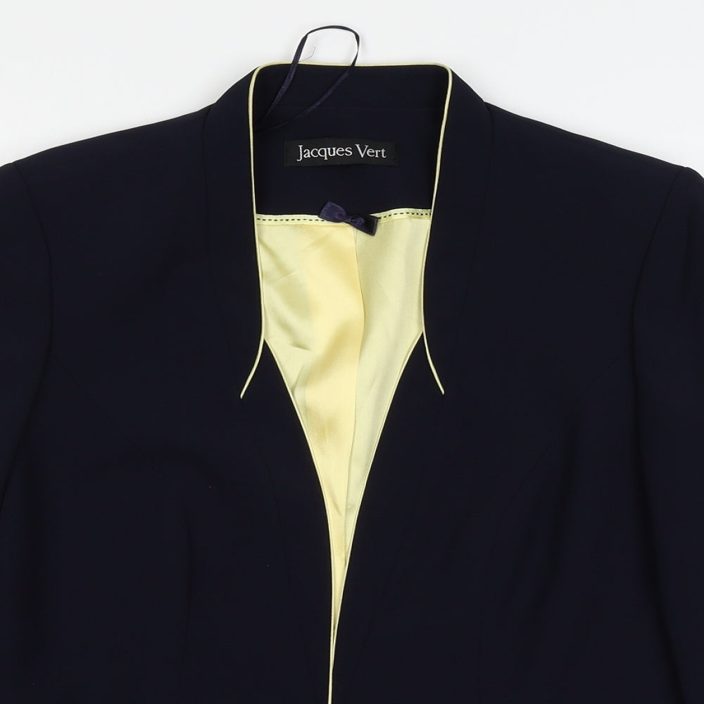Jacques Vert Womens Blue   Jacket Blazer Size 12