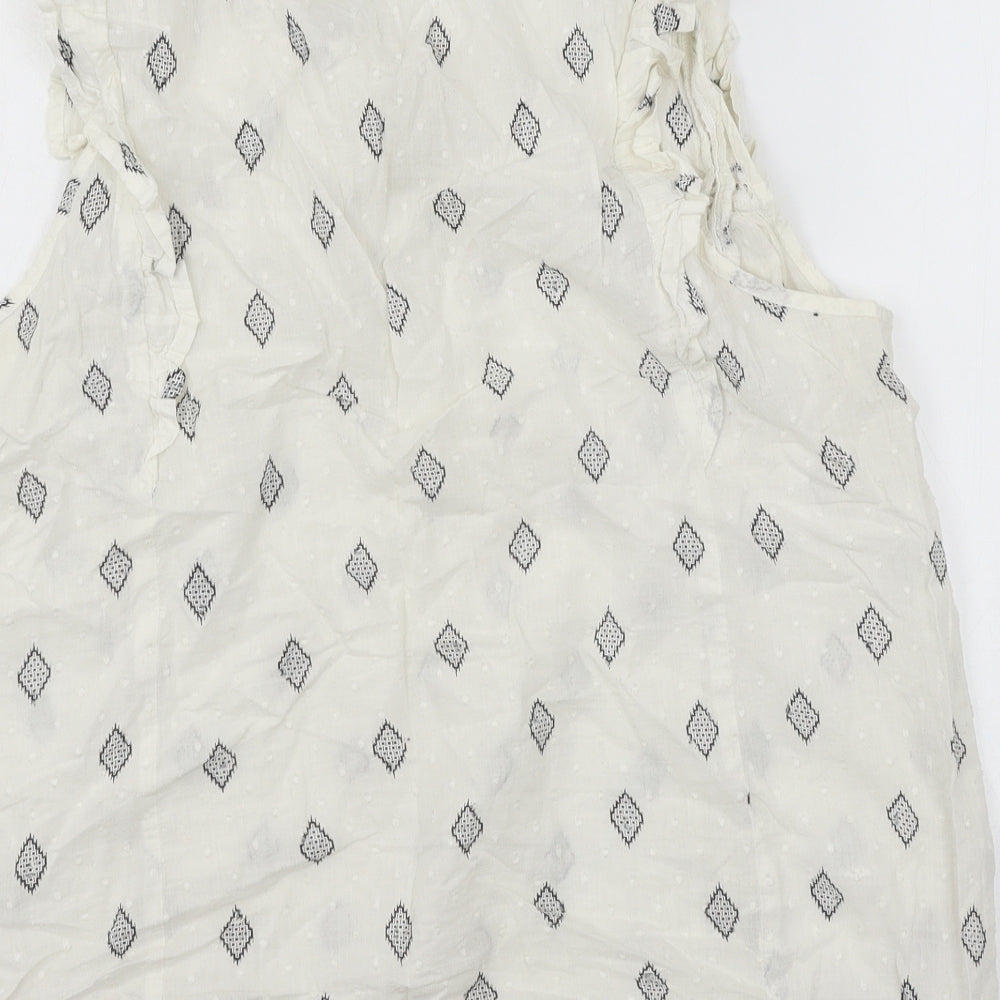 Pep & Co Womens White   Basic Blouse Size 16