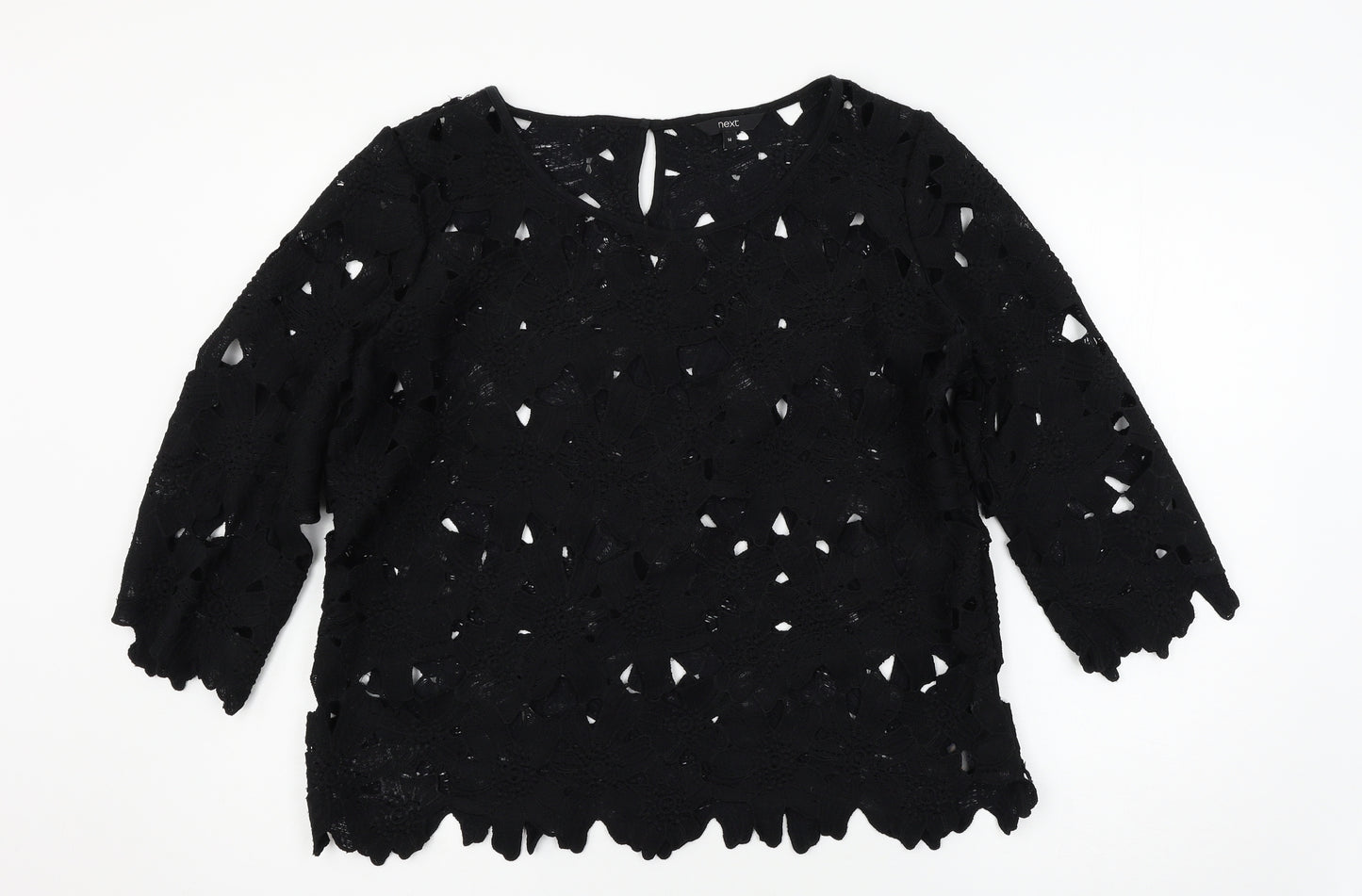 NEXT Womens Black   Basic Blouse Size 14