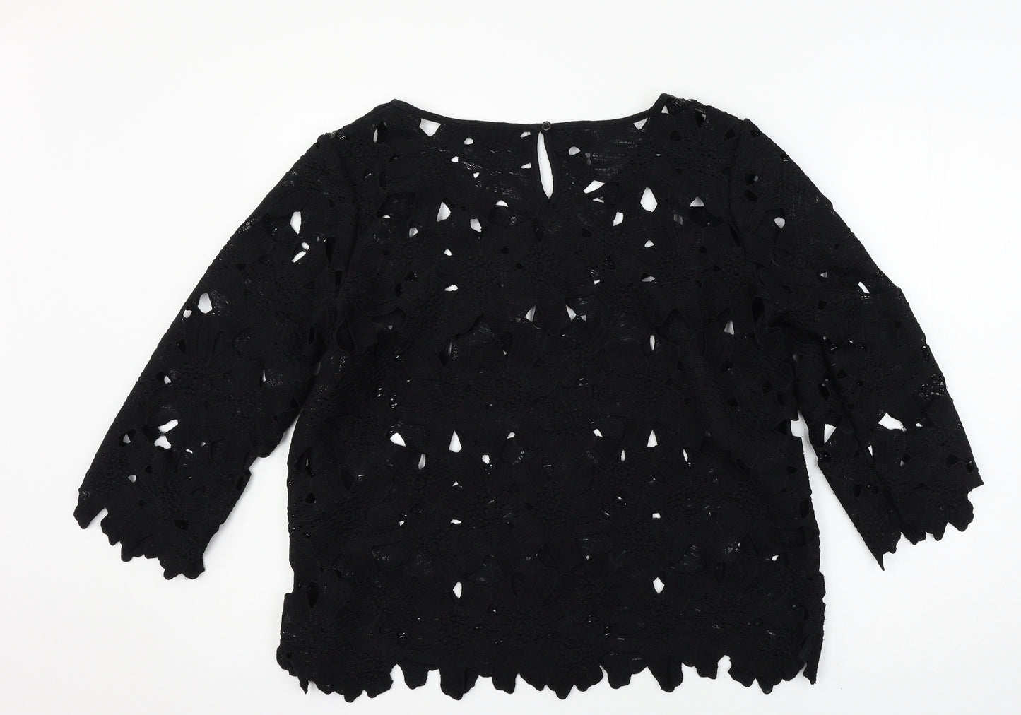 NEXT Womens Black   Basic Blouse Size 14