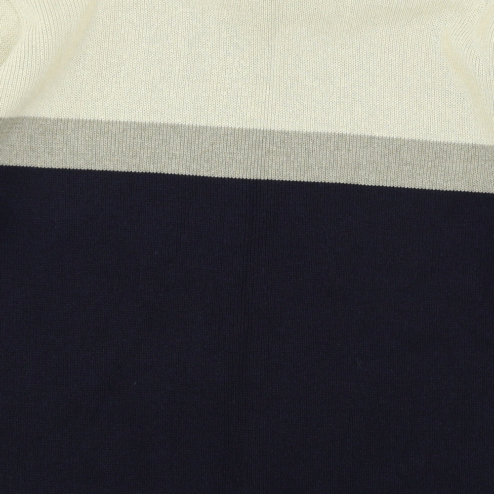 Preworn Mens Blue  Knit Pullover Jumper Size L
