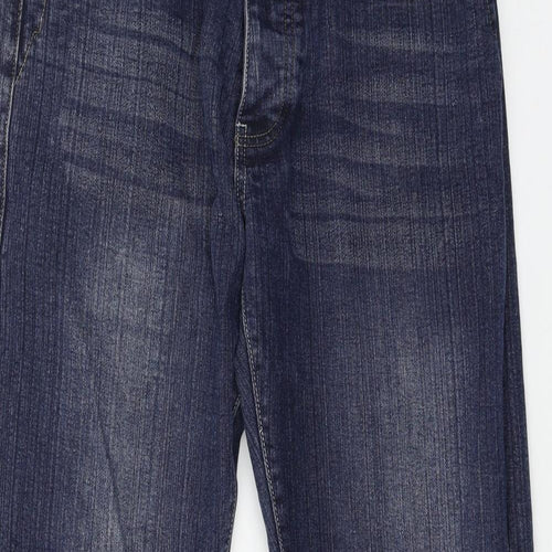Smith & Jones Mens Blue  Denim Straight Jeans Size 32 in L30 in