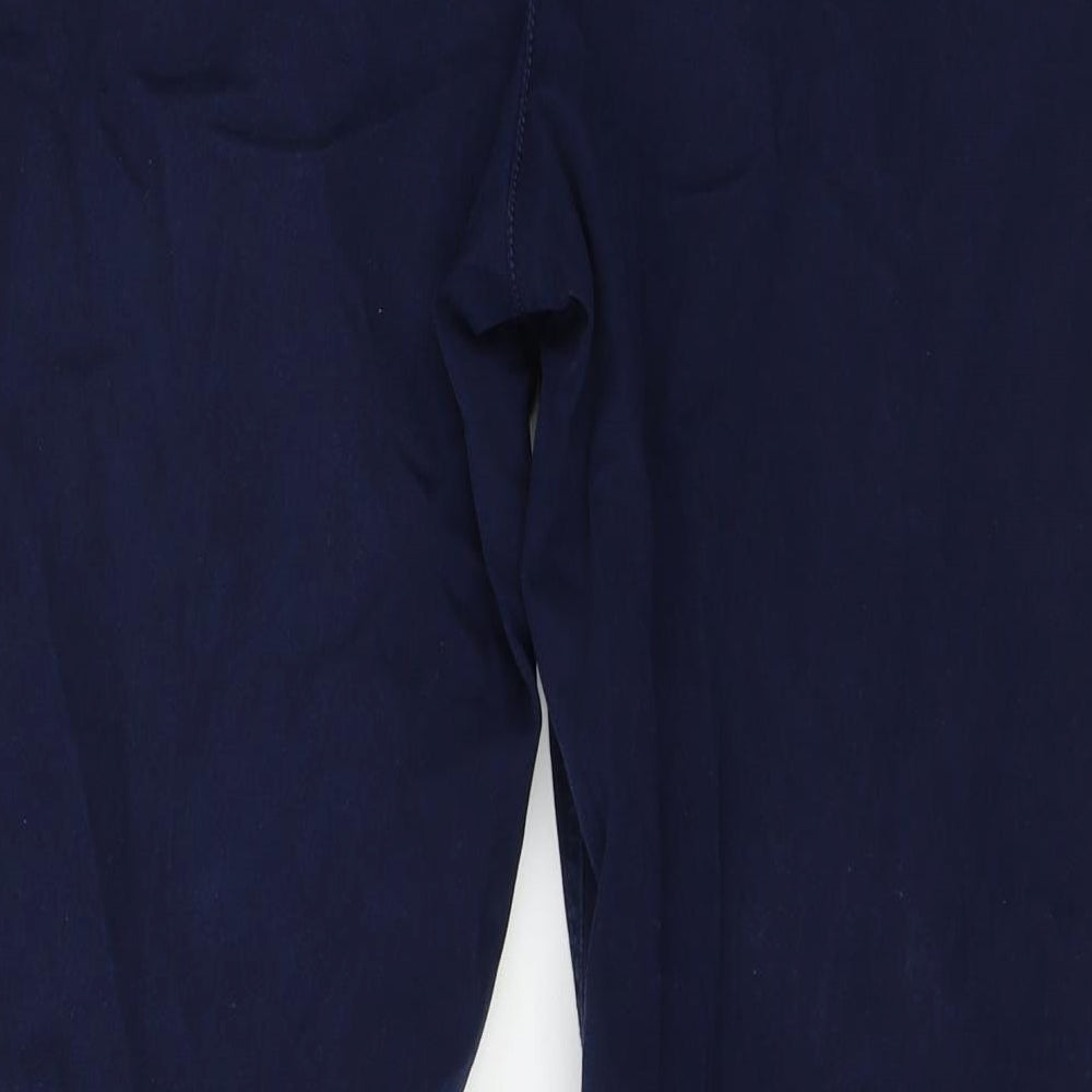 NEXT Womens Black  Denim Straight Jeans Size 14 L28 in