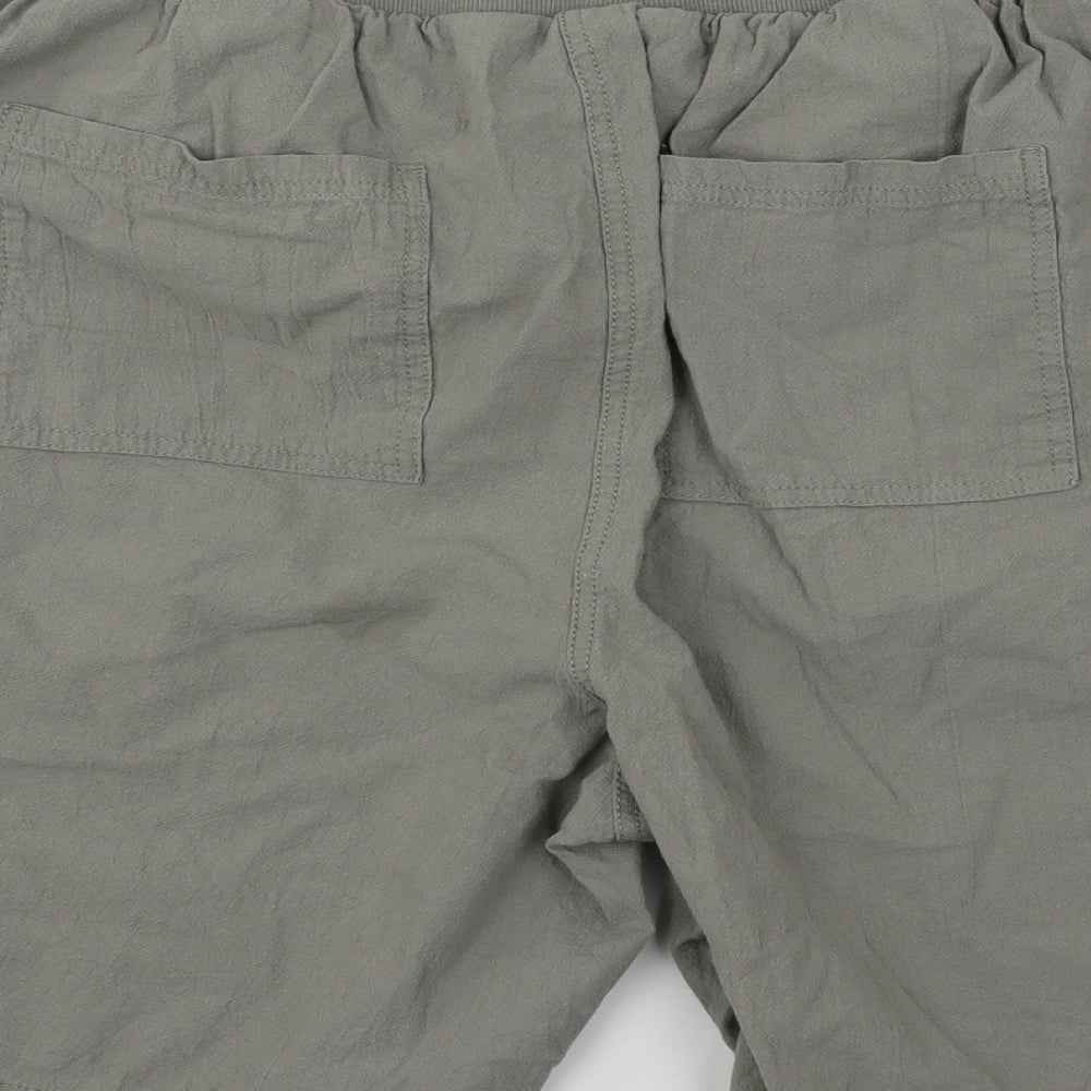 Yours Womens Grey   Chino Shorts Size 22