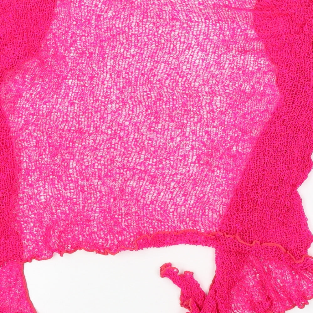 Ikat Womens Pink  Knit Cardigan Jumper One Size
