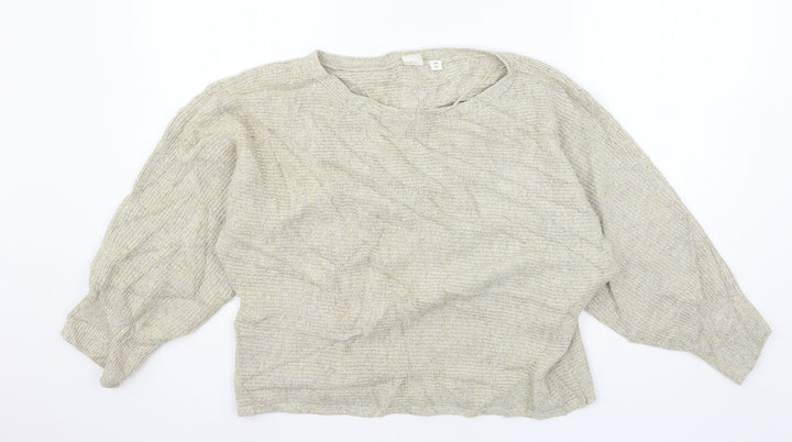 Gap Womens Beige Knit Pullover Jumper Size 2XS