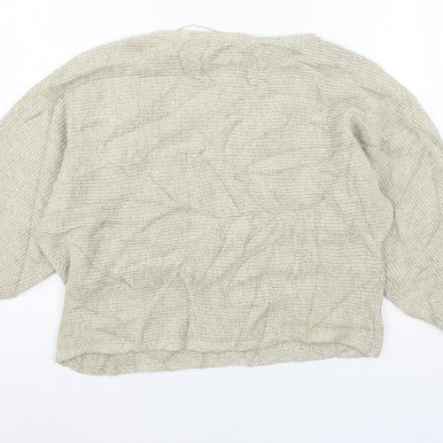 Gap Womens Beige  Knit Pullover Jumper Size 2XS