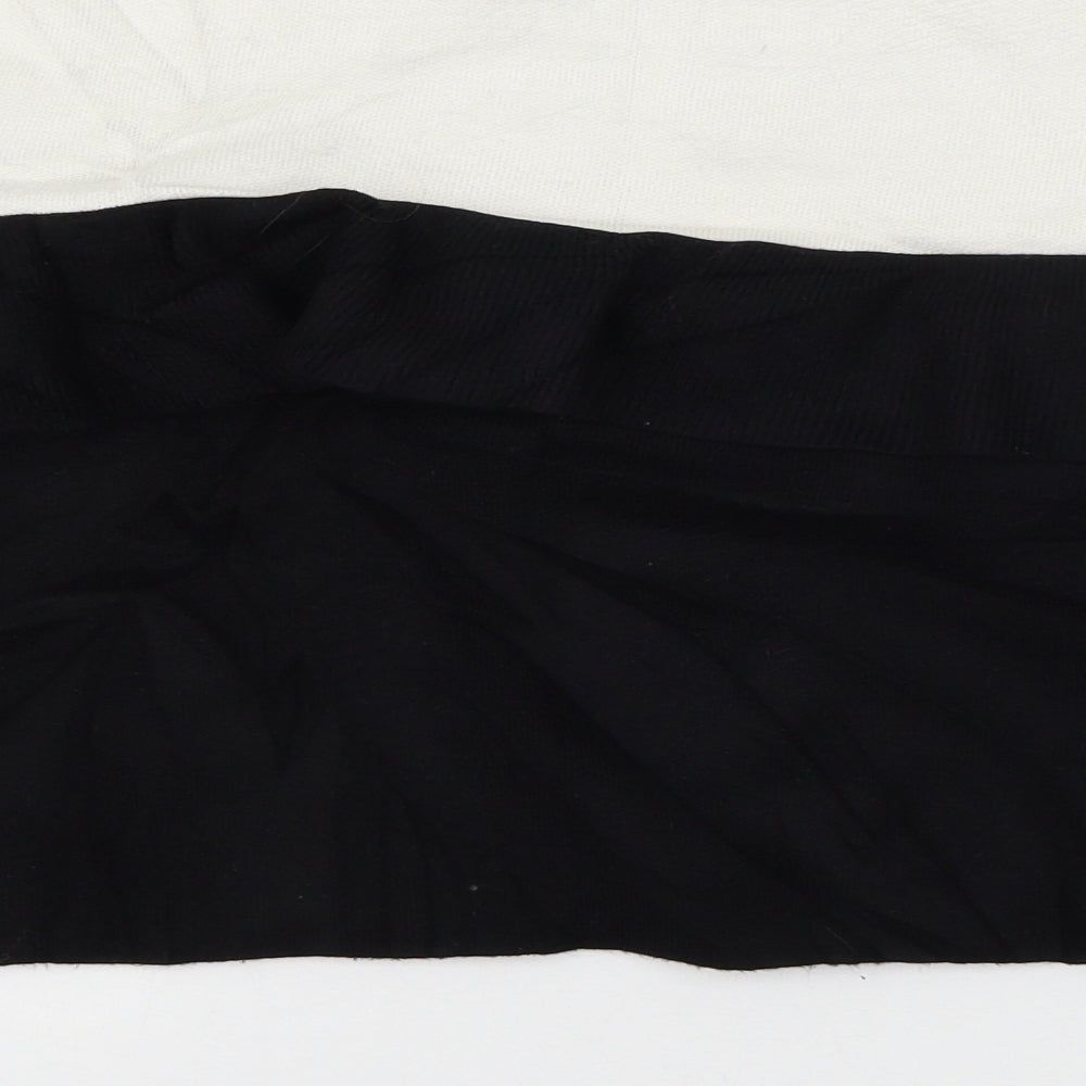 Zara Womens Black  Knit Pullover Jumper Size M