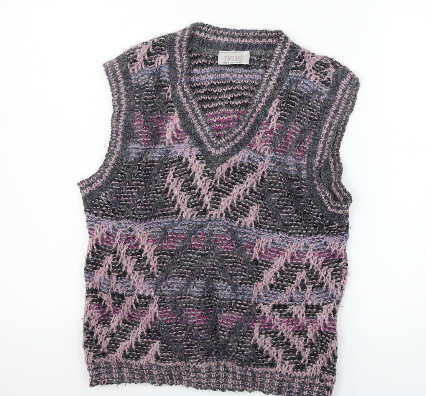 NEXT Womens Purple  Knit Pullover Jumper Size M