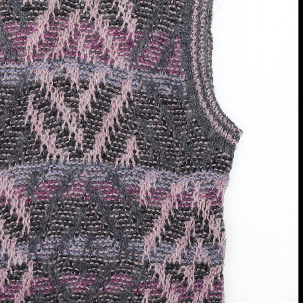 NEXT Womens Purple  Knit Pullover Jumper Size M