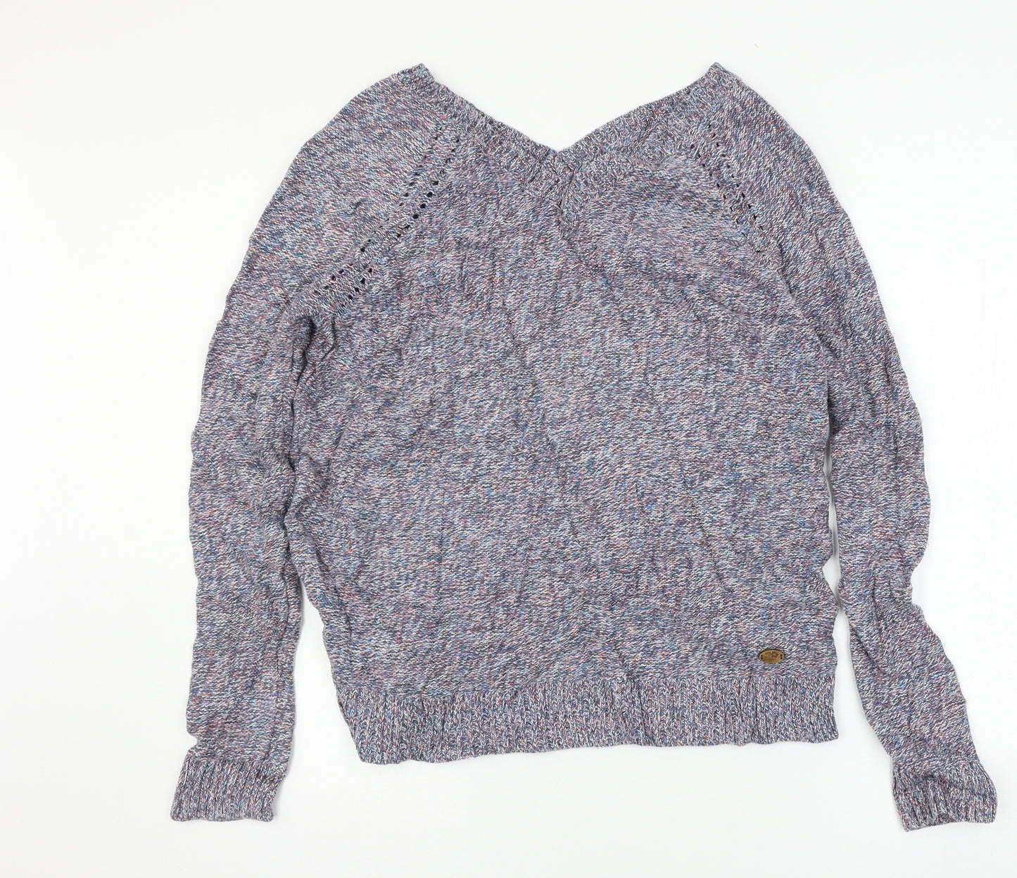 ROXY Womens Blue  Knit Pullover Jumper Size XL