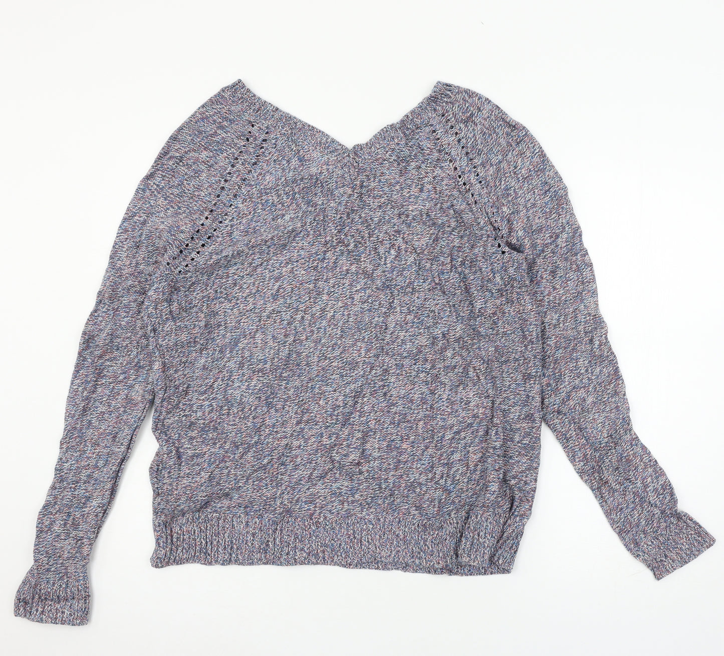ROXY Womens Blue  Knit Pullover Jumper Size XL