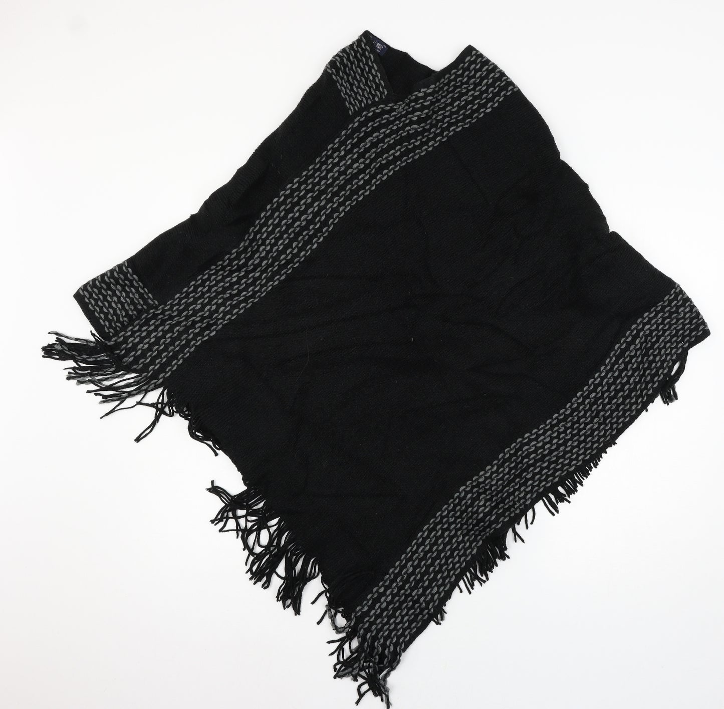 Armani Jeans Womens Black  Knit Pullover Jumper Size S