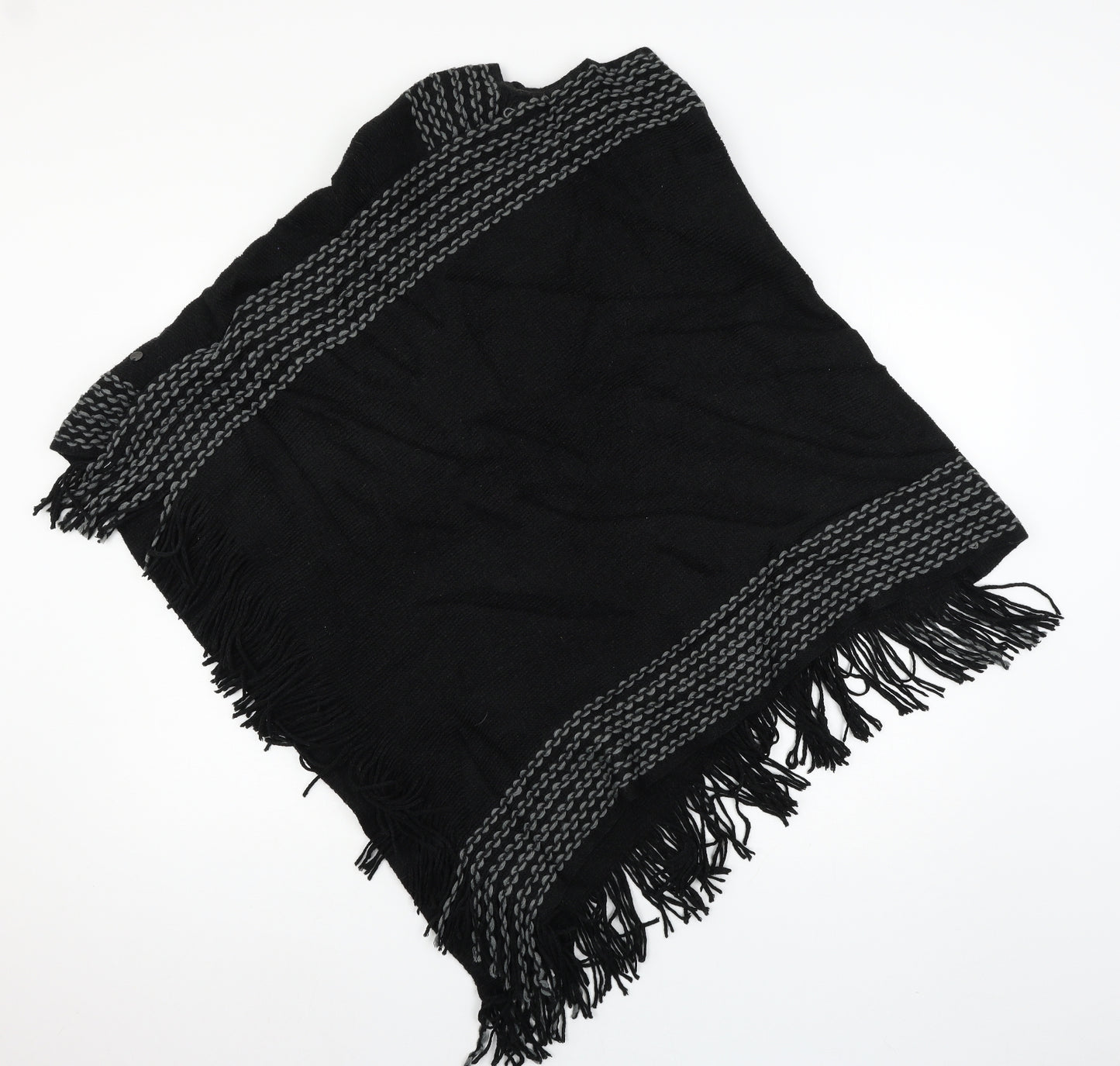 Armani Jeans Womens Black  Knit Pullover Jumper Size S