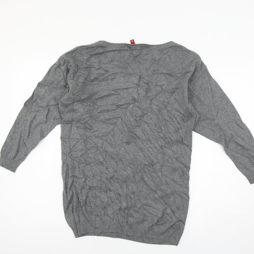 Divided Womens Grey  Knit Pullover Jumper Size 6  - Mickey Mouse
