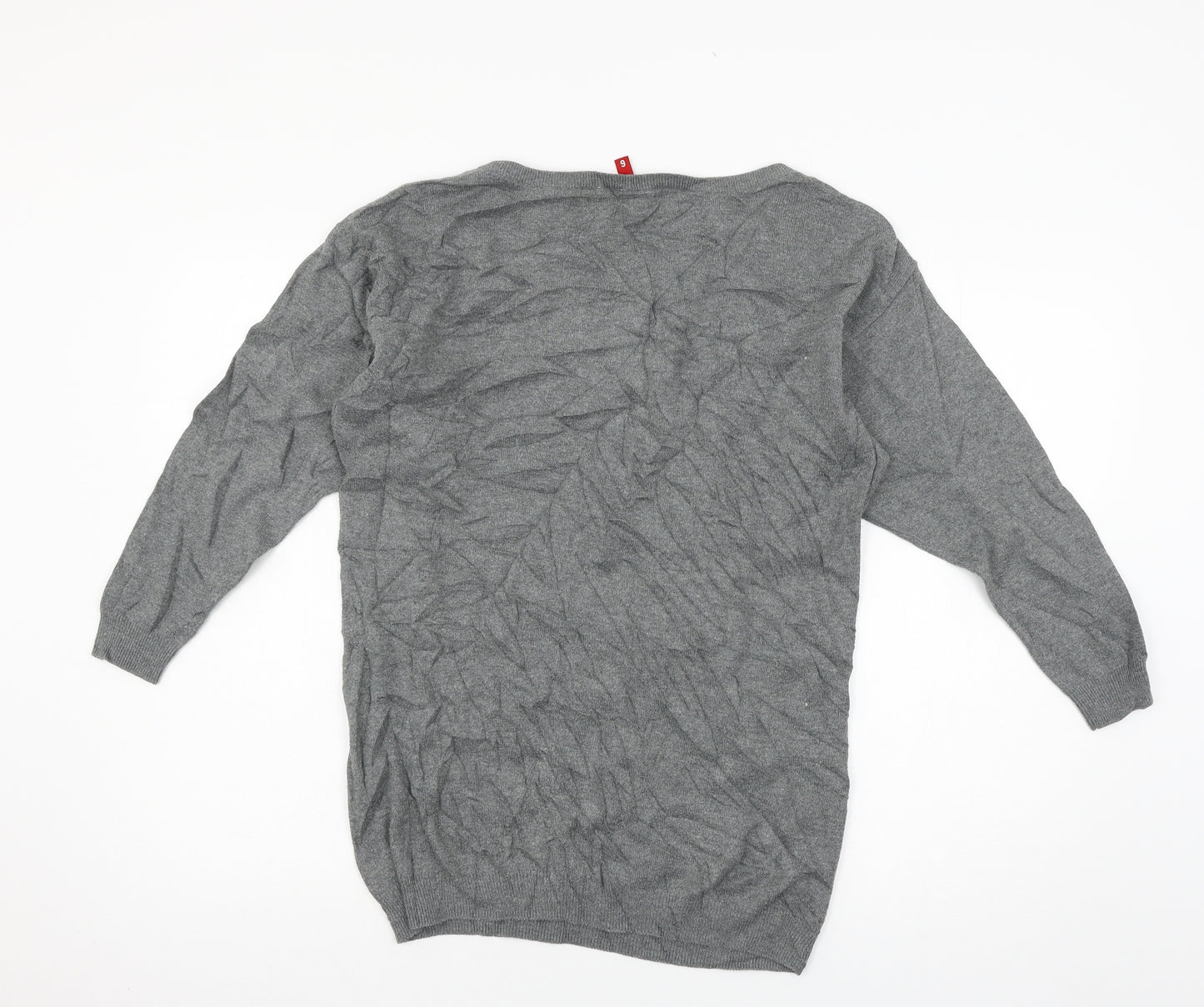 Divided Womens Grey  Knit Pullover Jumper Size 6  - Mickey Mouse